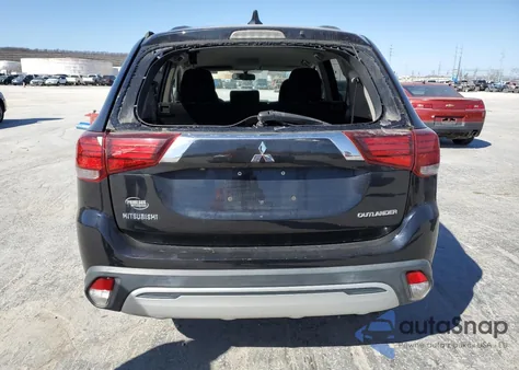 2019 Mitsubishi Outlander Es из США, поврежденный, VIN JA4AD2A34KZ022847